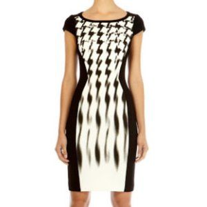 Fitted Karen Millen Signature Jersey Shift Dress